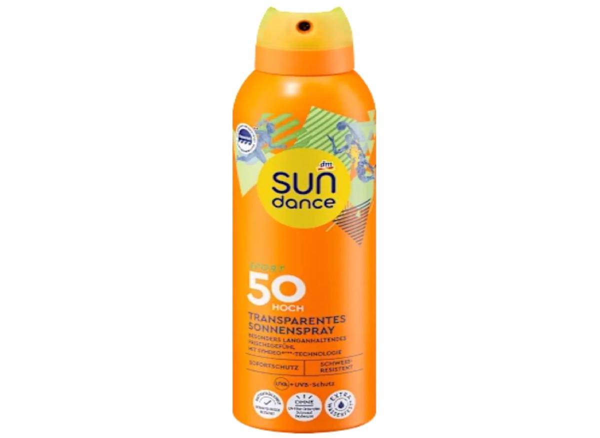 Sun Dance Sport Sun Spray Transparent SPF50