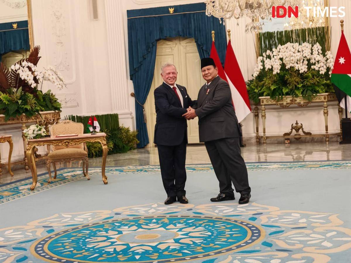 Raja Yordania berkunjung ke Indonesia