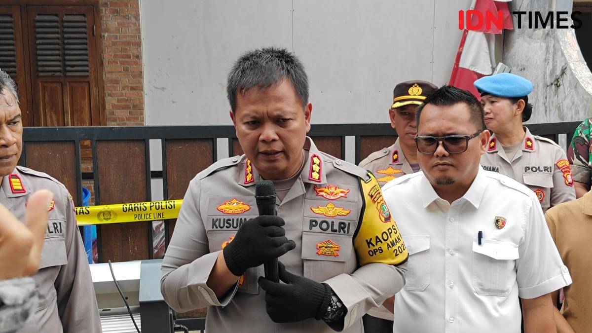 Sabun cuci palsu di Bekasi digerebek