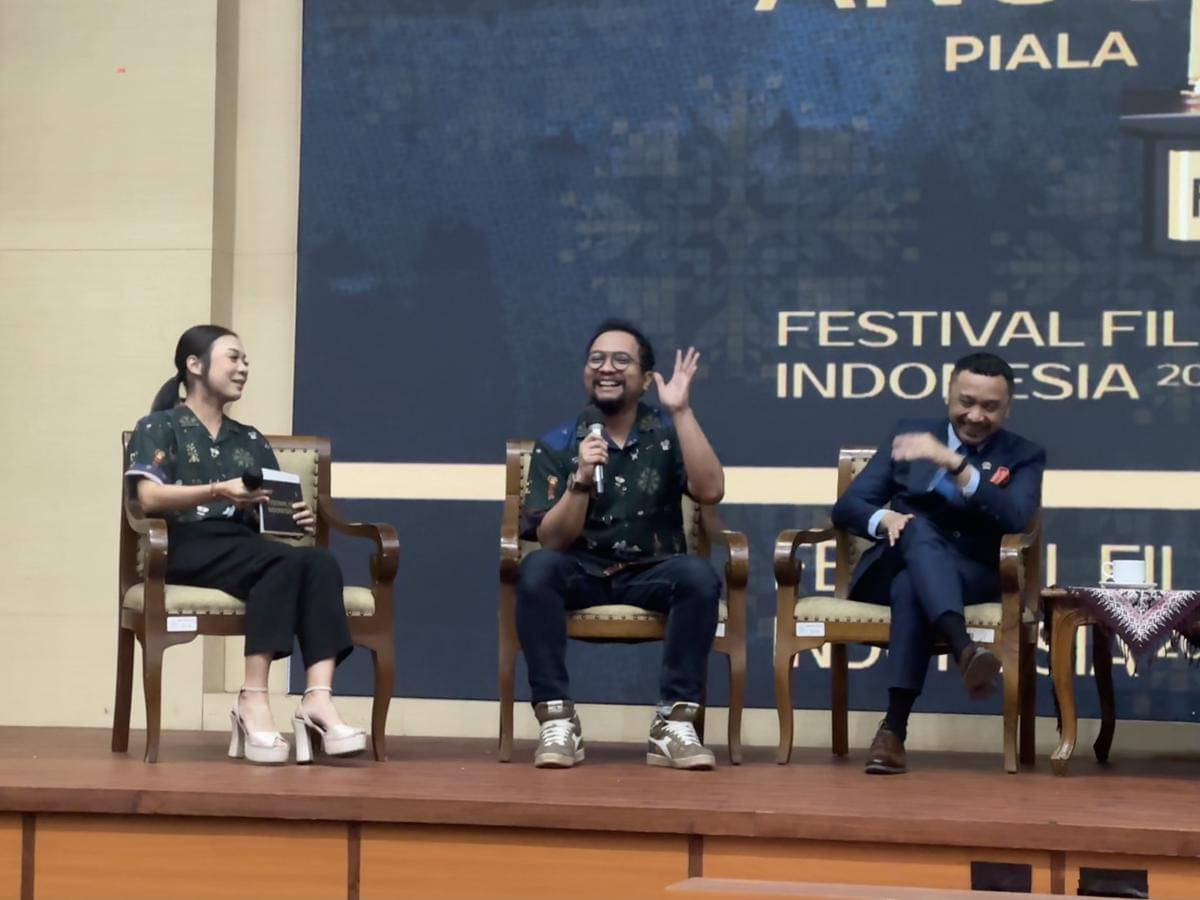 jajaran komite FFI 2025 dalam konferensi pers pada Rabu (12/11/2025)