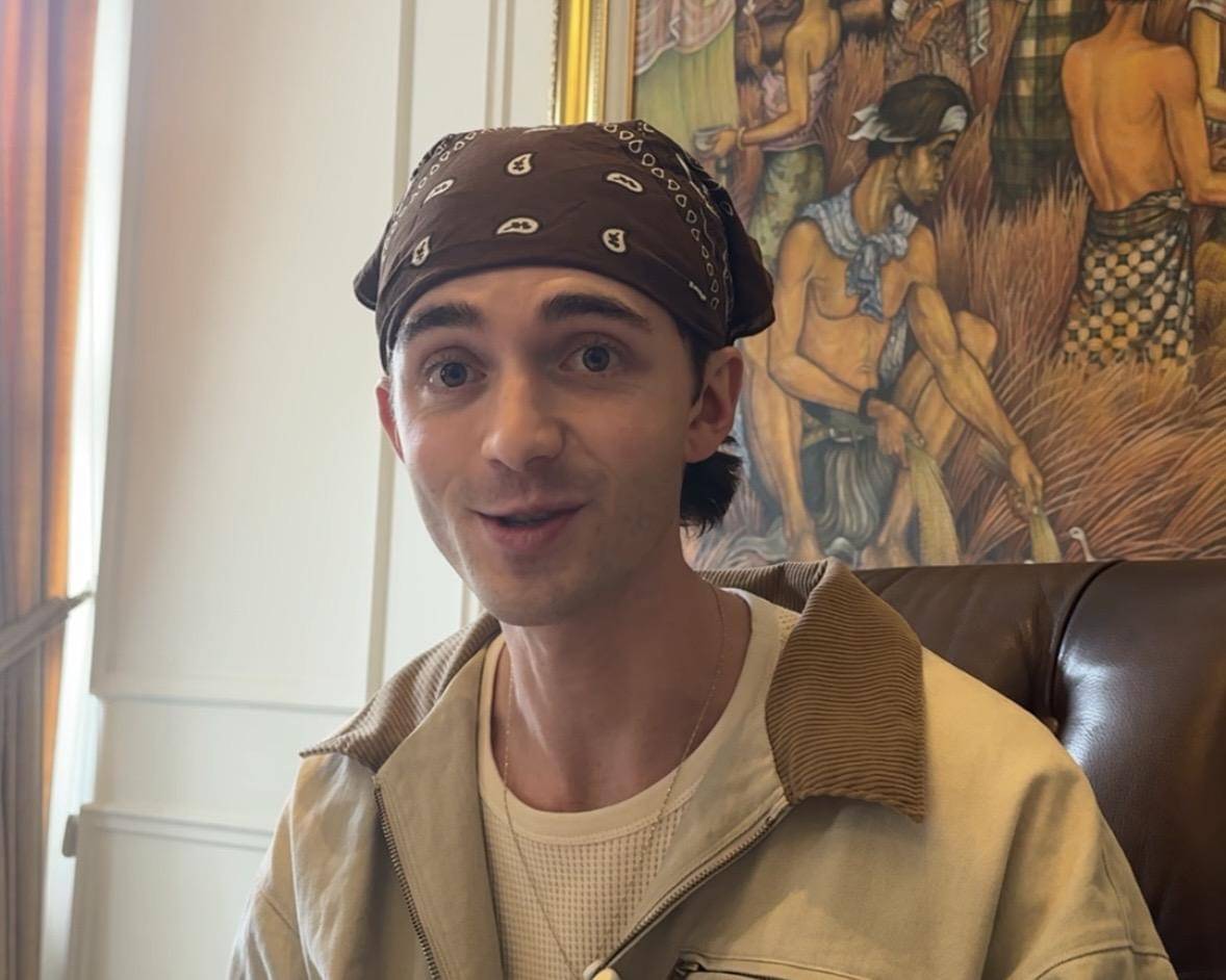 Greyson Chance pada Jumat (14/11/2025)