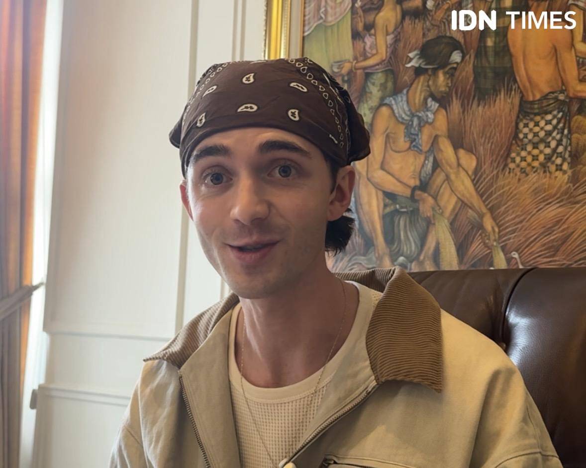 Greyson Chance pada Jumat (14/11/2025)