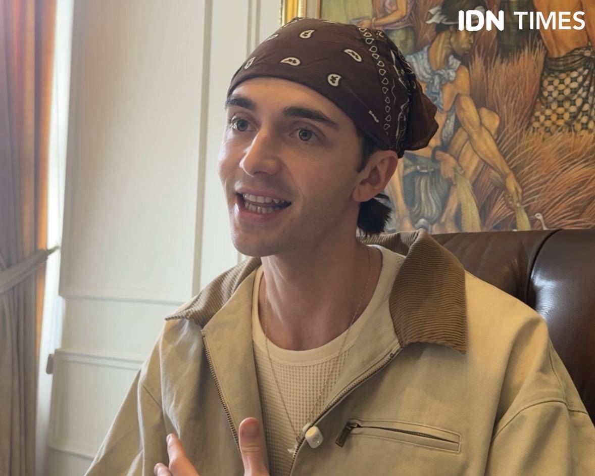 Greyson Chance pada Jumat (14/11/2025)