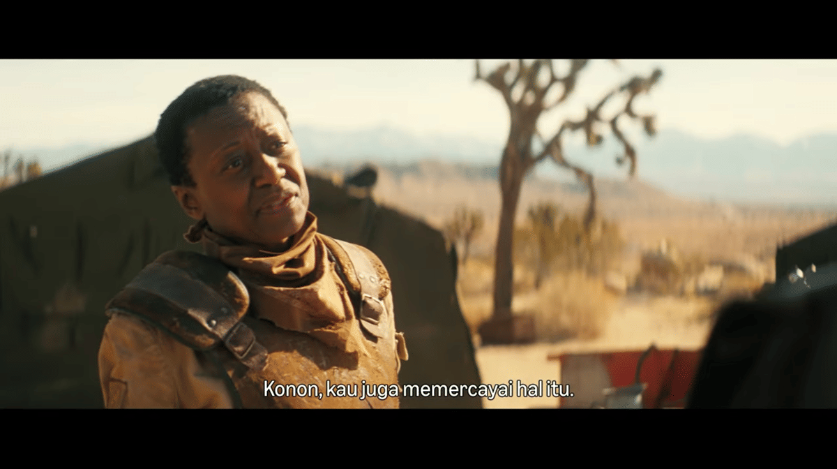 Fallout season 2 NCR Soldier fallout. (Dok. Prime Video/Fallout season 2) 