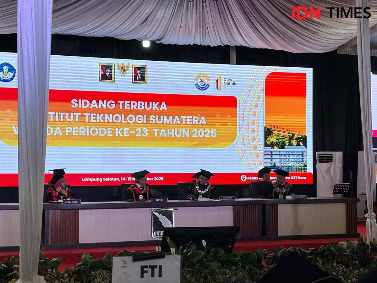 Itera menggelar sidang wisuda ke-23.