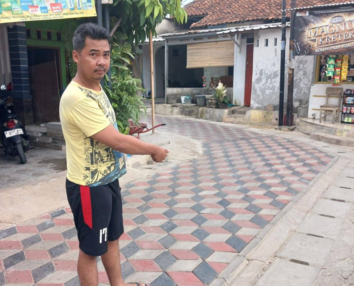 Ketua Kelompok Swadaya Masyarakat (KSM) Serua, Reza