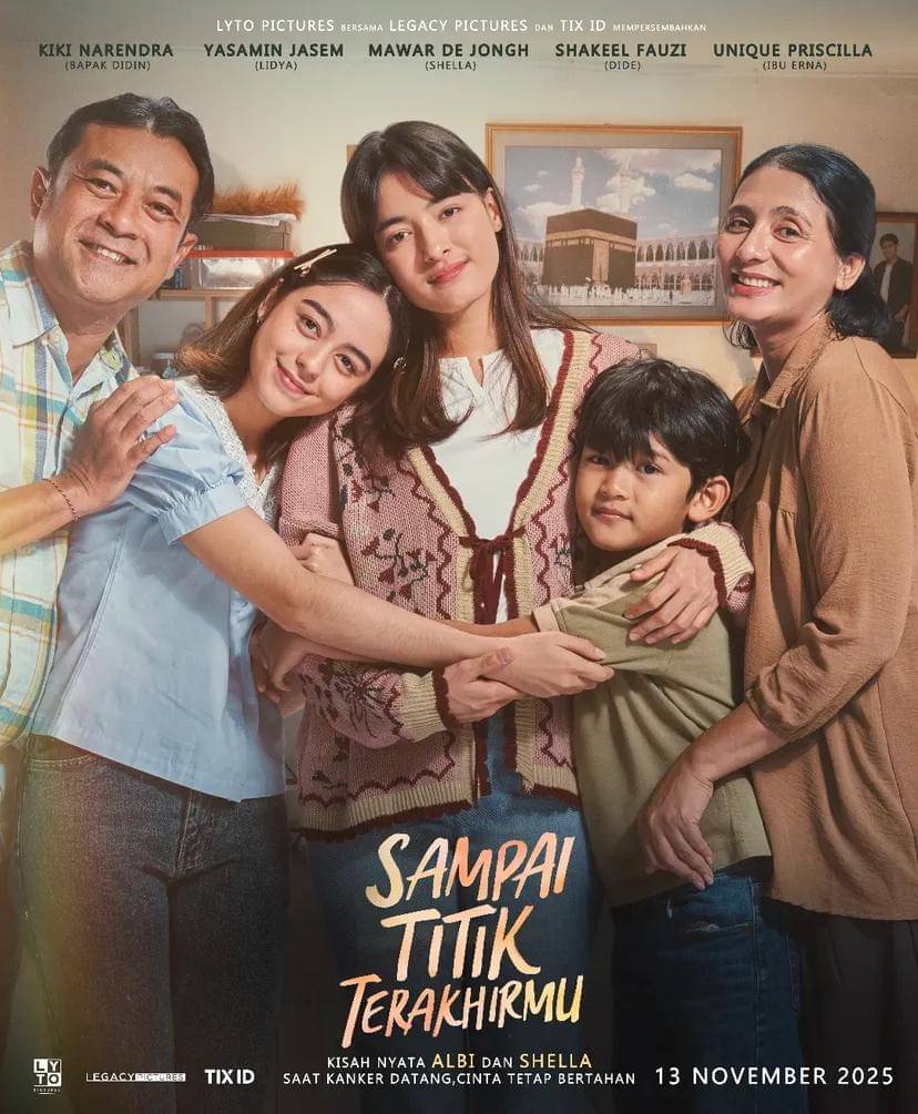 poster karakter film Sampai Titik Terakhirmu