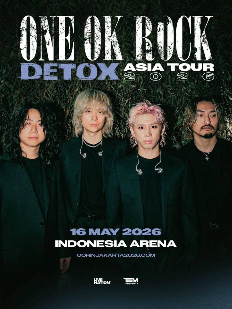 Venue Konser ONE OK ROCK "DETOX" ASIA TOUR 2026 LIVE IN JAKARTA