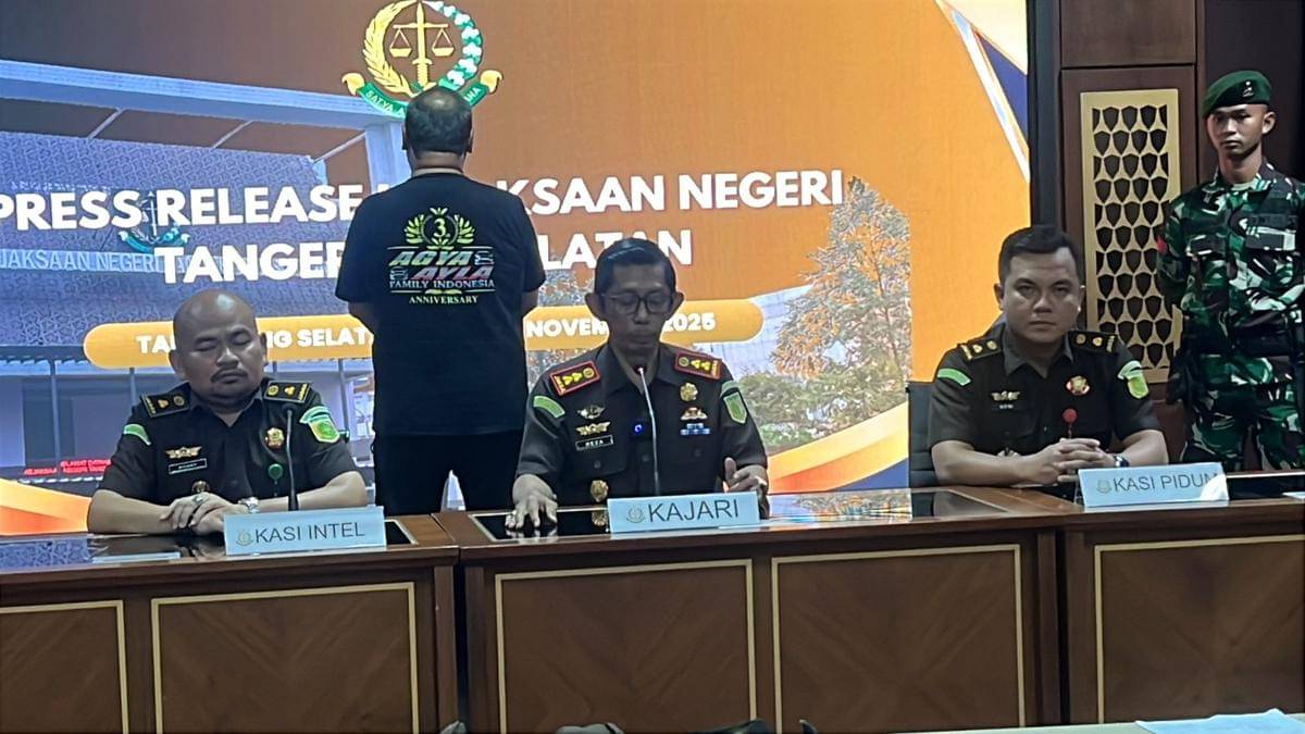 Kejari Tangsel tangkap pelaku Jaksa gadungan di Tangsel 