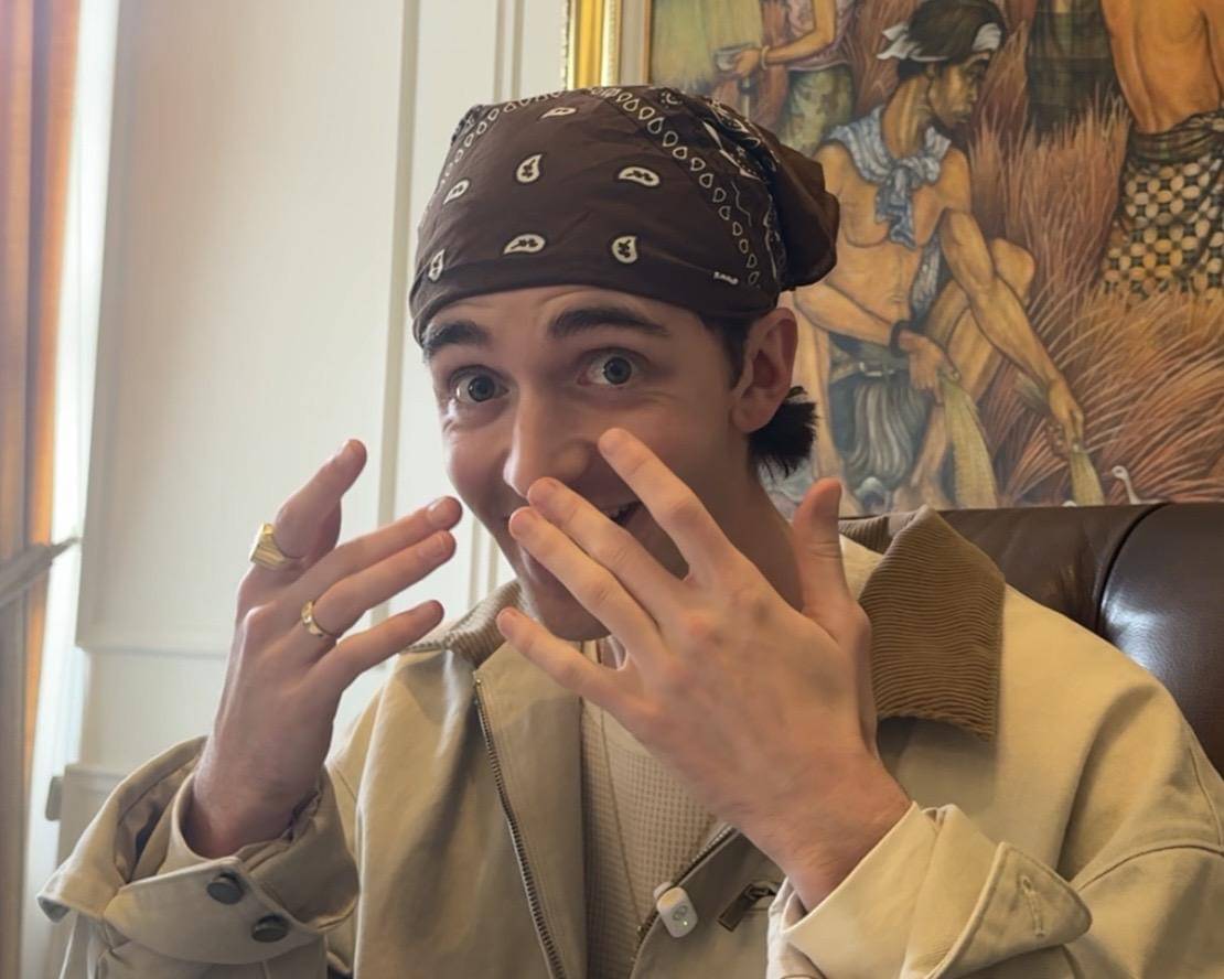 Greyson Chance pada Jumat (14/11/2025)