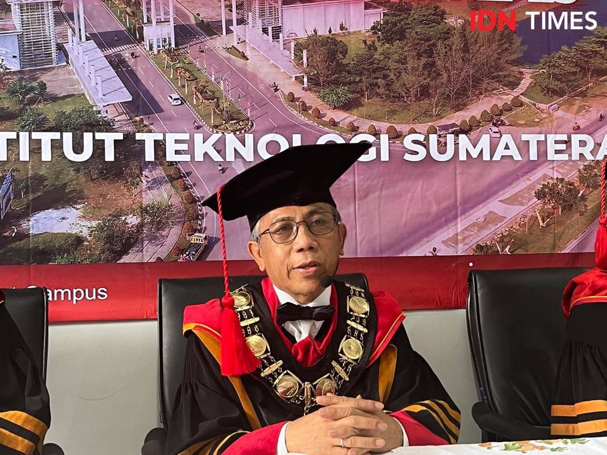 Rektor Itera, Prof I Nyoman Pugeg Aryantha.