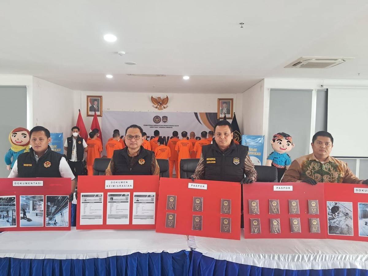 IMigrasi, deportasi WNA Tiongkok