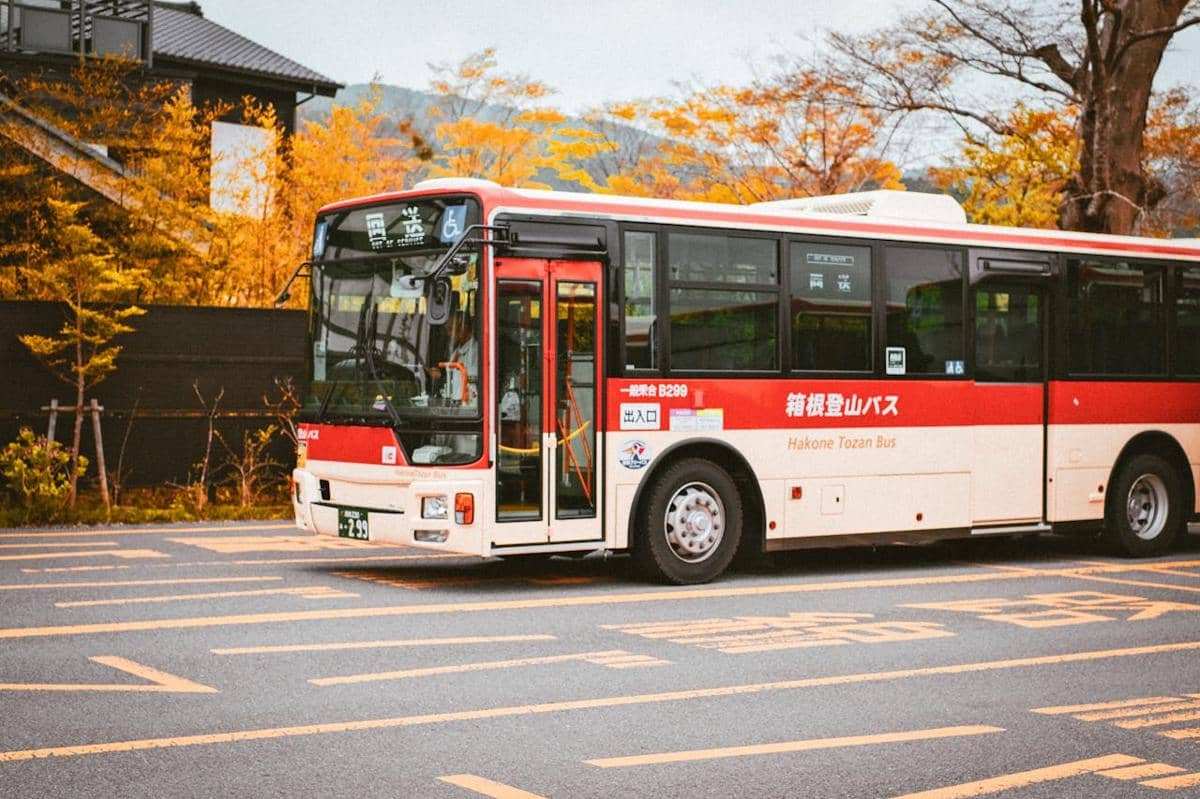 Potret bus di Jepang 
