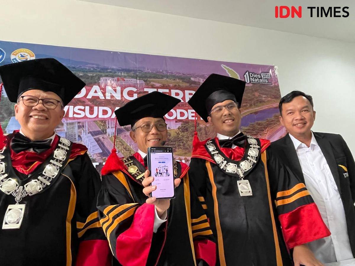 Itera menggelar sidang wisuda ke-23.