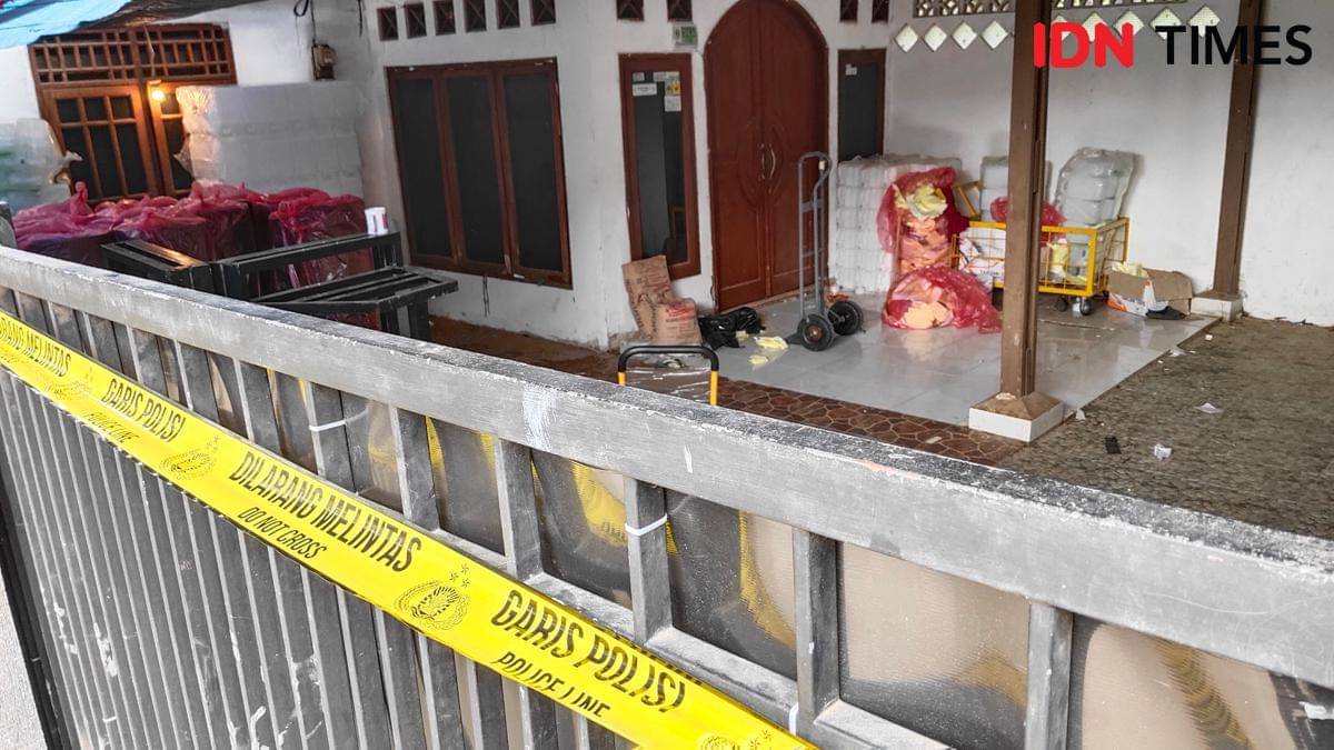 Pemalsuan sabun cuci cair di Bekasi