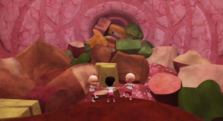 Upin & Ipin episode "Perut Ehsan"