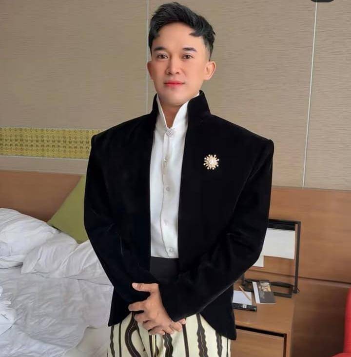 potret Anwar Bab di pernikahan Boiyen Pesek