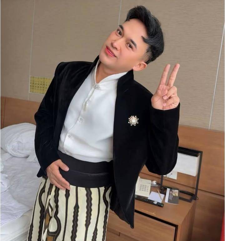 potret Anwar Bab di pernikahan Boiyen Pesek