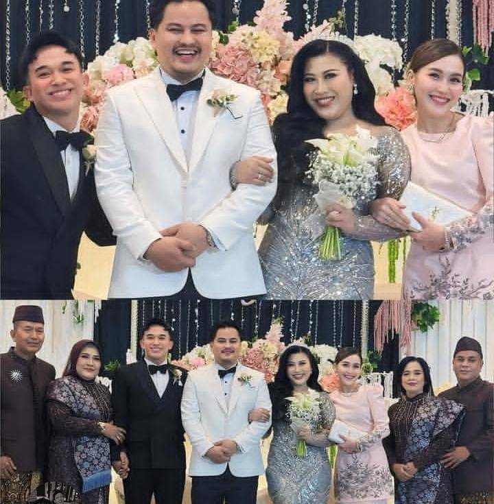 potret Anwar Bab di pernikahan Boiyen Pesek