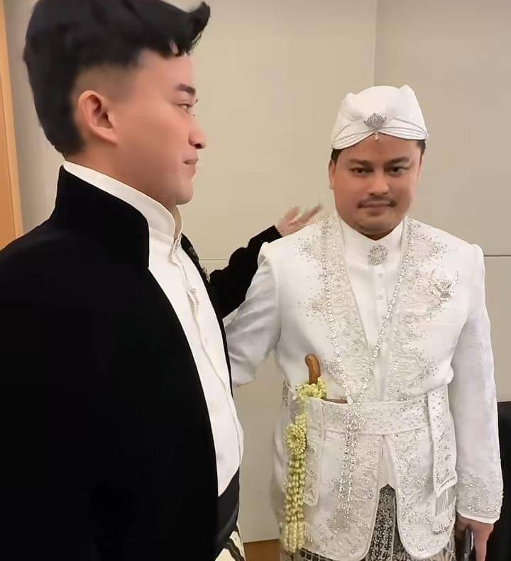 potret Anwar Bab di pernikahan Boiyen Pesek