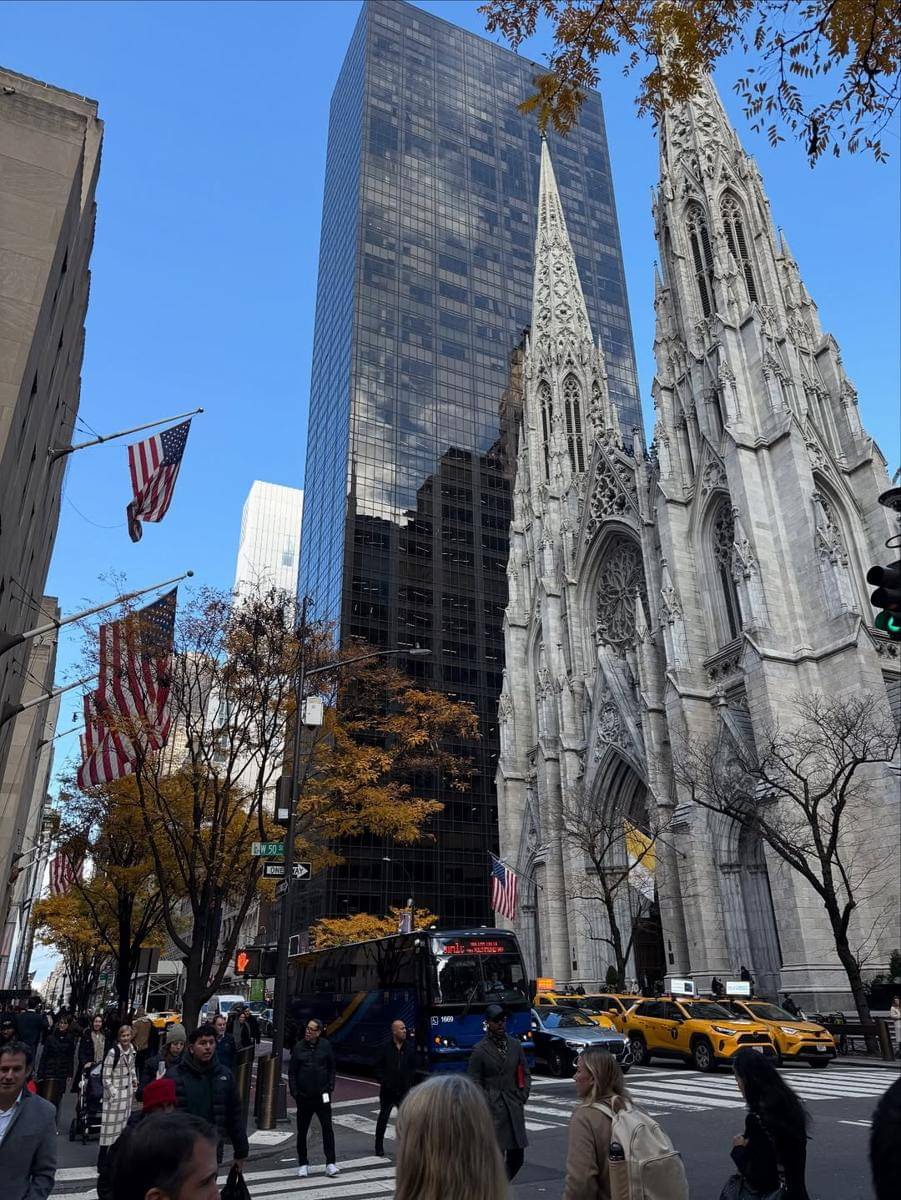 potret Anya Geraldine liburan musim gugur ke New York