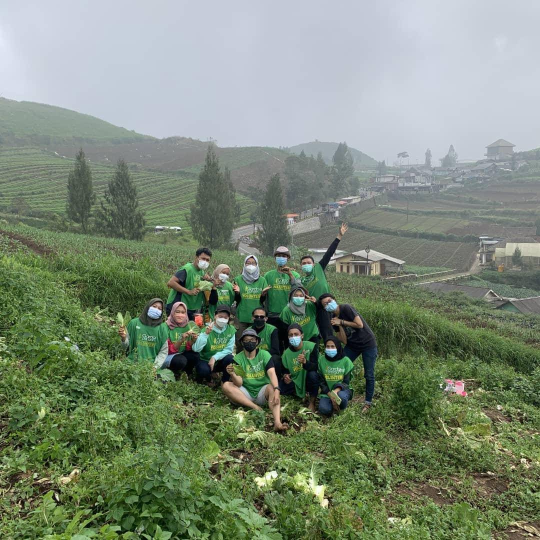 Potret Garda Pangan saat kegiatan Gleaning Trip