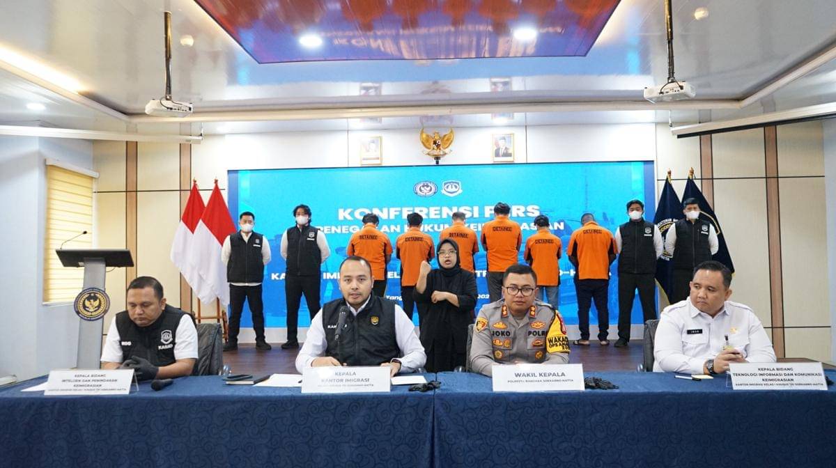 6 WNA diamankan petugas Imigrasi Soekarno-Hatta