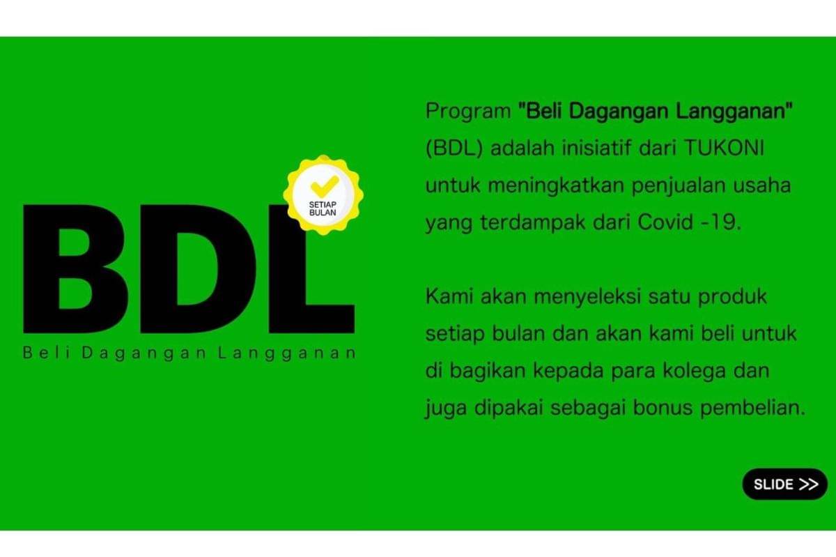 ilustrasi strategi "Beli Dagangan Langganan" dari YukTukoni