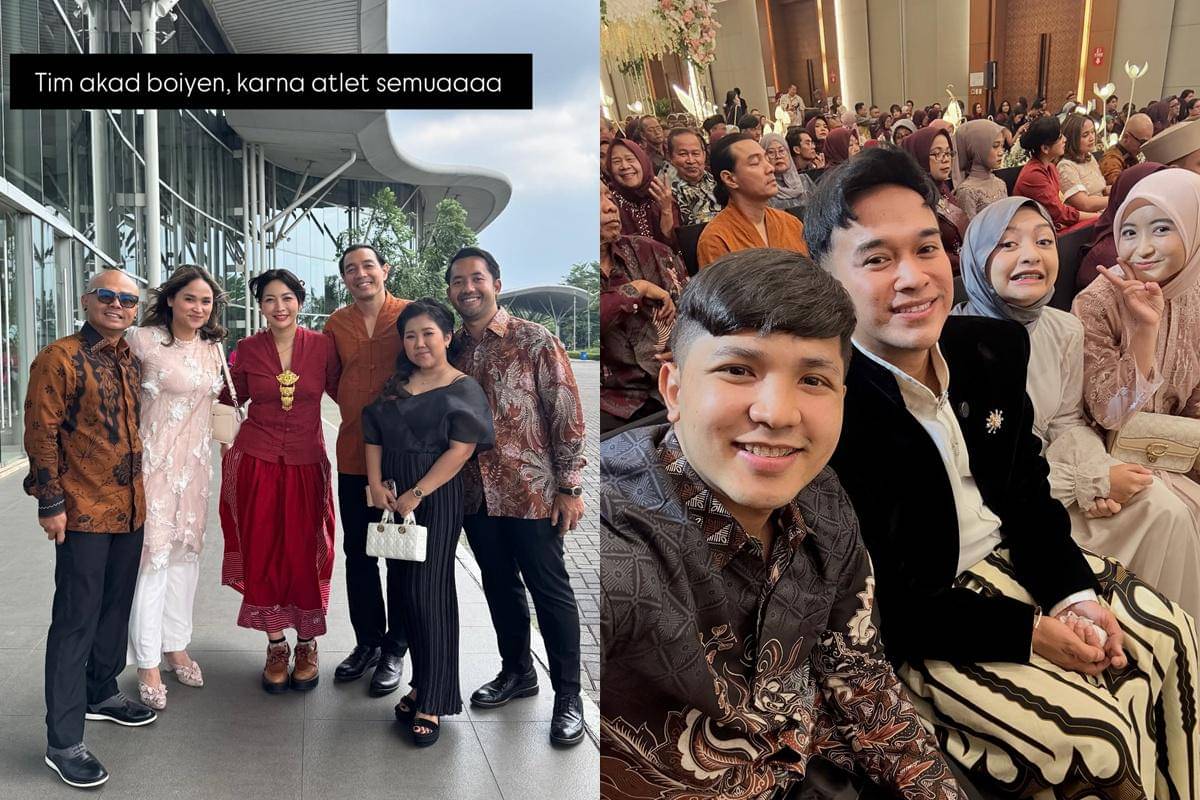 artis di akad pernikahan Boiyen (instagram.com/hestipurwadinata | instagram.com/jirayutdaa4official)