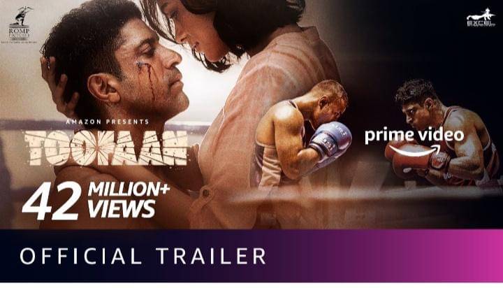 poster film Toofaan (dok. Prime Video India/Toofaan)