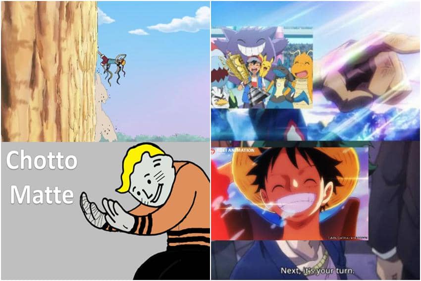 kolase meme anime tentang bajak laut