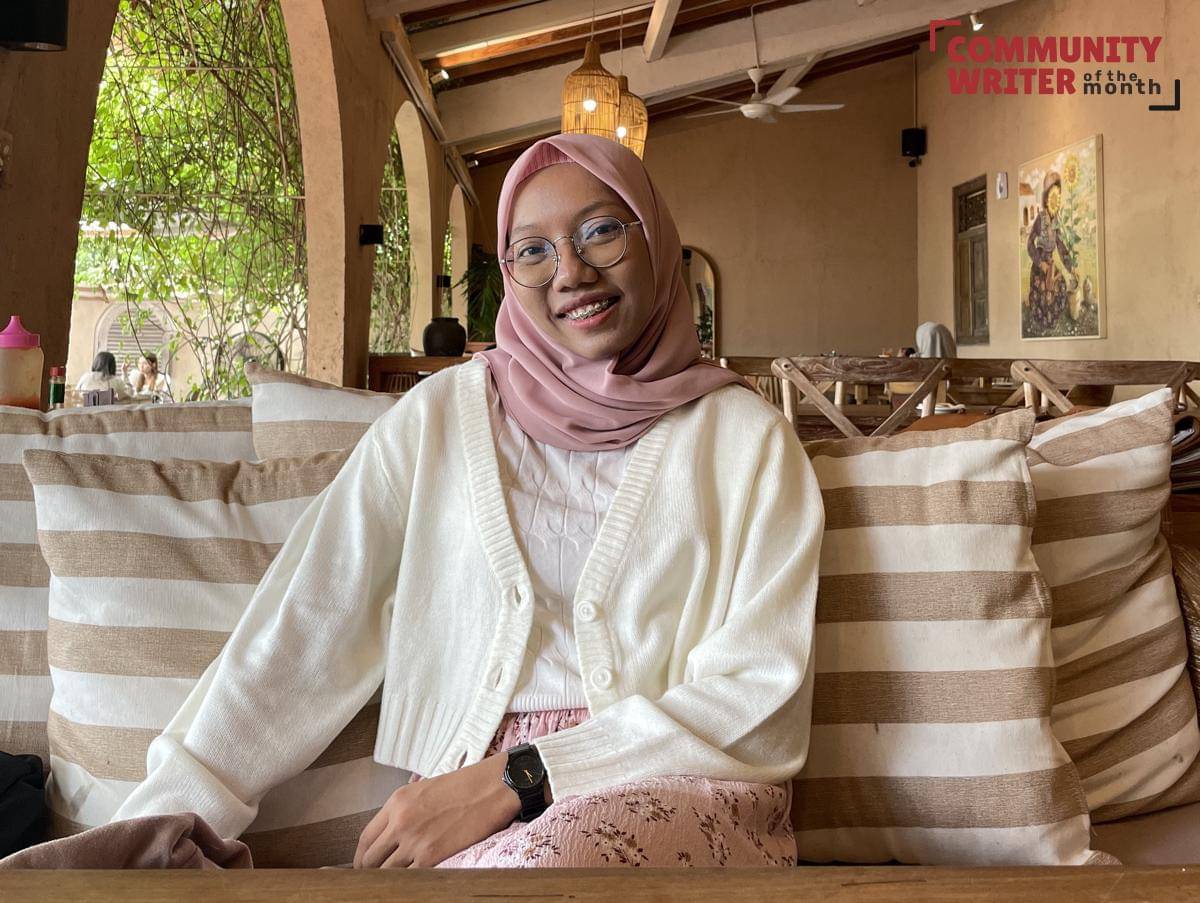 Queena Sekar Jasmine, Community Writers of The Month November 2025.