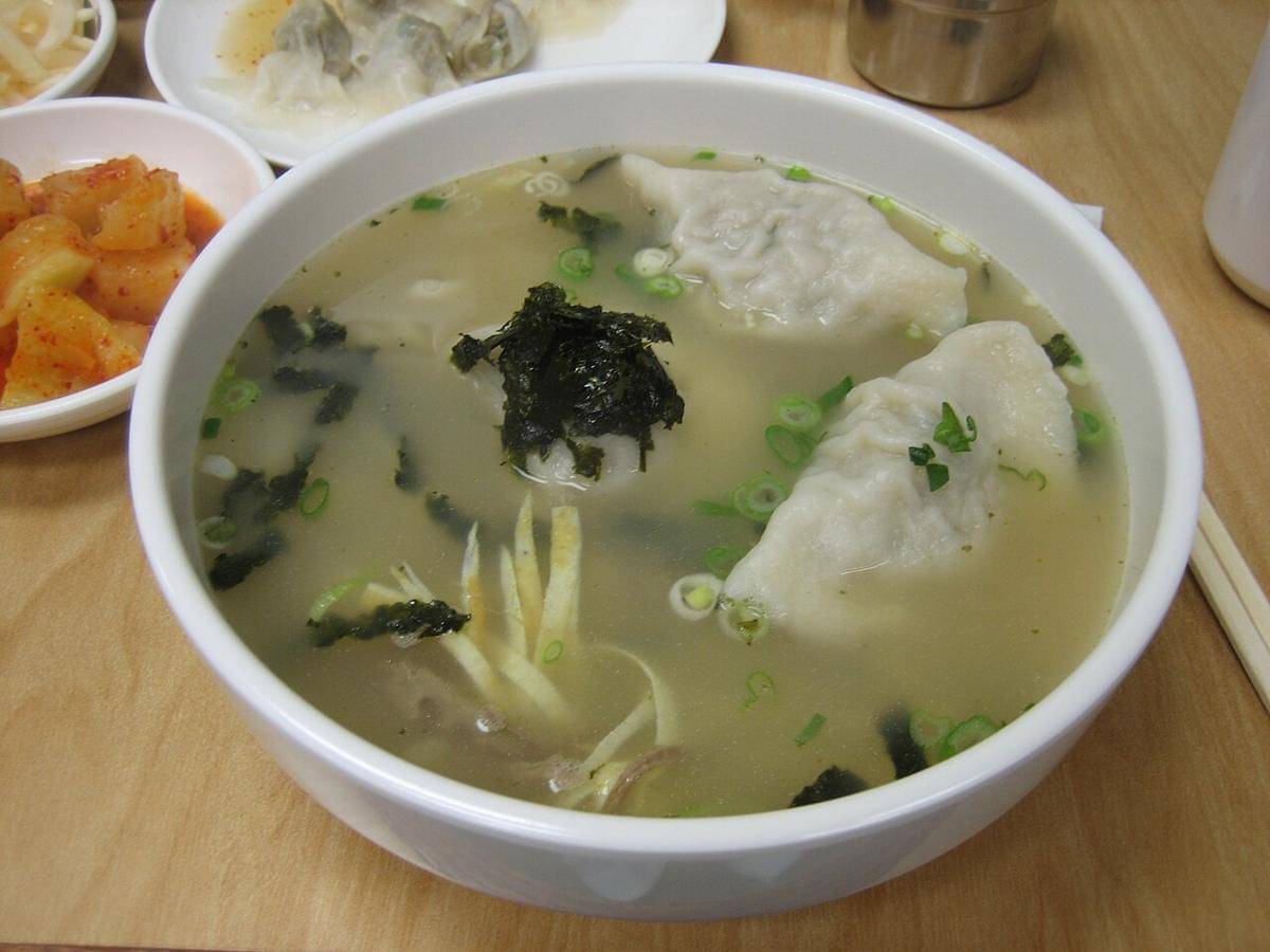 sup mandu ala Korea