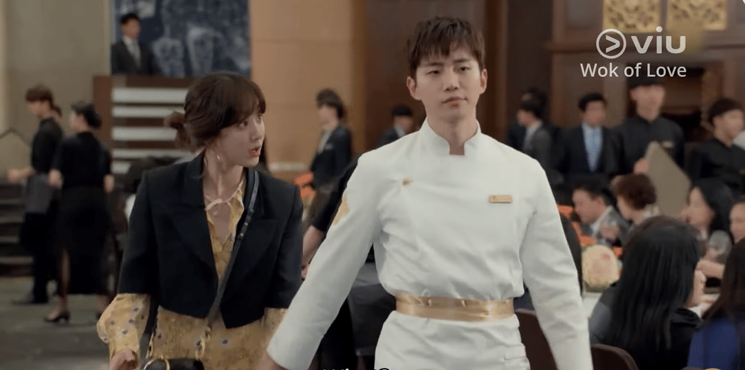 Jung Ryeo Won dan Lee Junho dalam Wok of Love