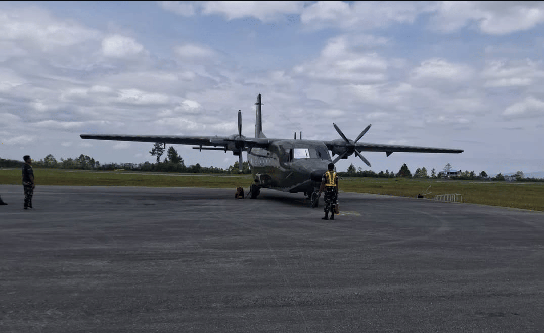 Pesawat Casa -212 di Lanud Soewondo (instagram.com/lanudsoewondo)