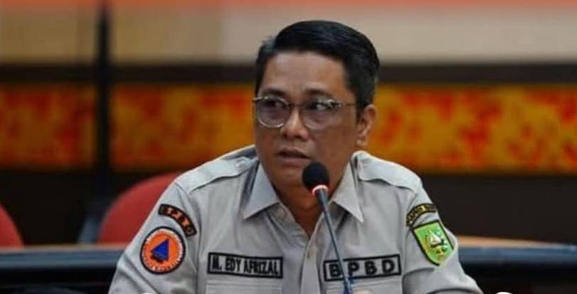 Kepala BPBD Damkar Provinsi Riau M Edy Afrizal