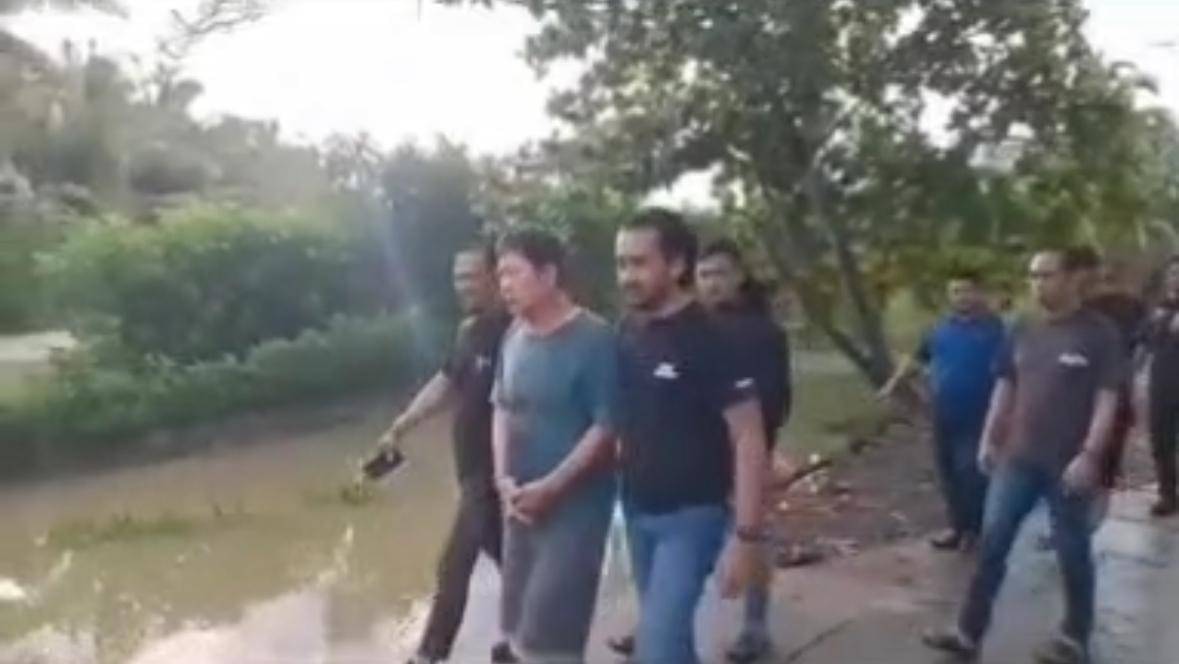 Pelaku pembunuhan dibekuk.