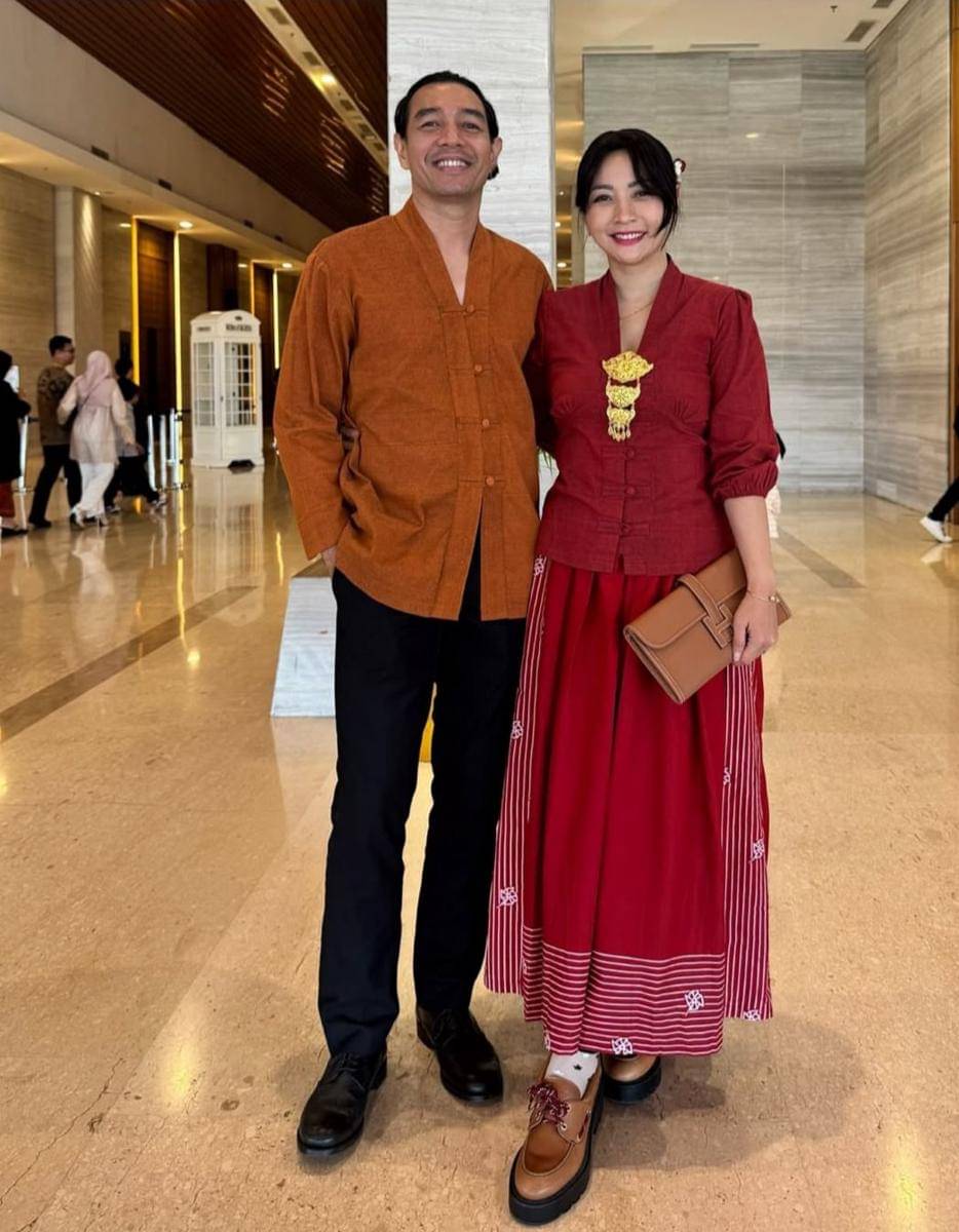 Gaya Tamu Artis di Pernikahan Boiyen