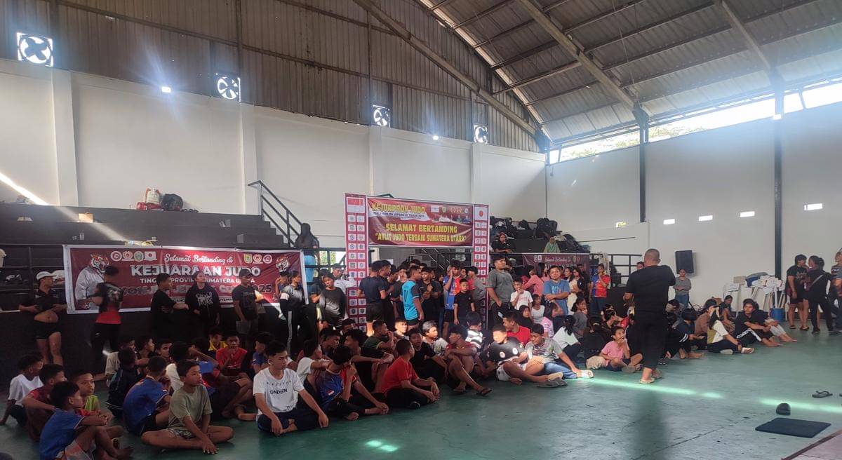 Para peserta Kejurda Judo Konjen Jepang Cup (dok.PJSI Sumut)