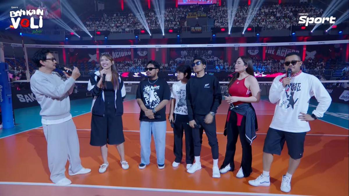 gaya artis di Bahkan Voli 3