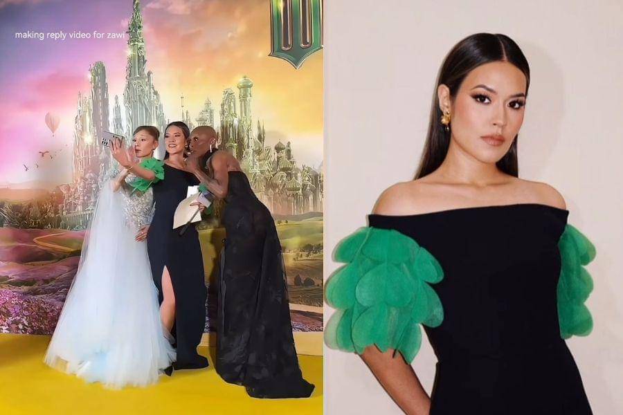 Gaya Raisa di Premiere Wicked: For Good Singapura