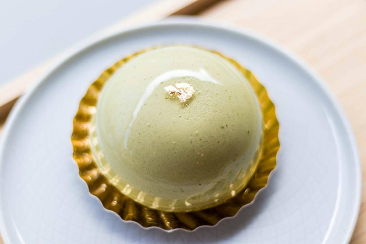 Ilustrasi puding kelapa Thailand