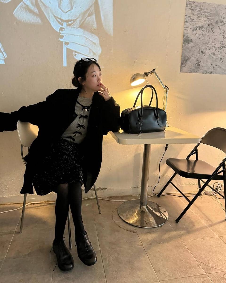 inspirasi mix and match ala Lee Yoo Mi