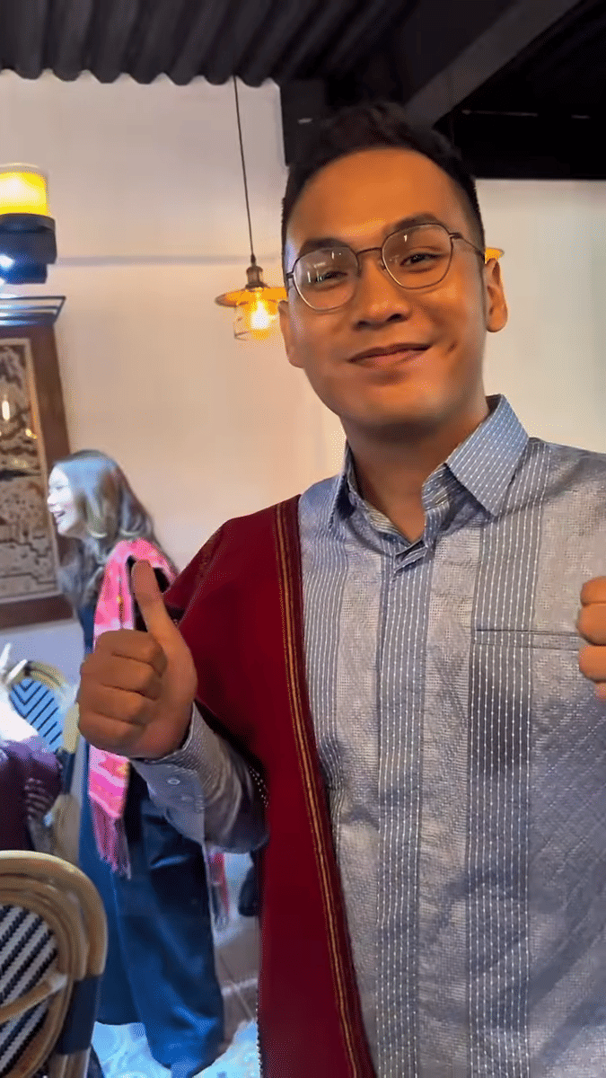 potret lamaran adik Raditya Dika