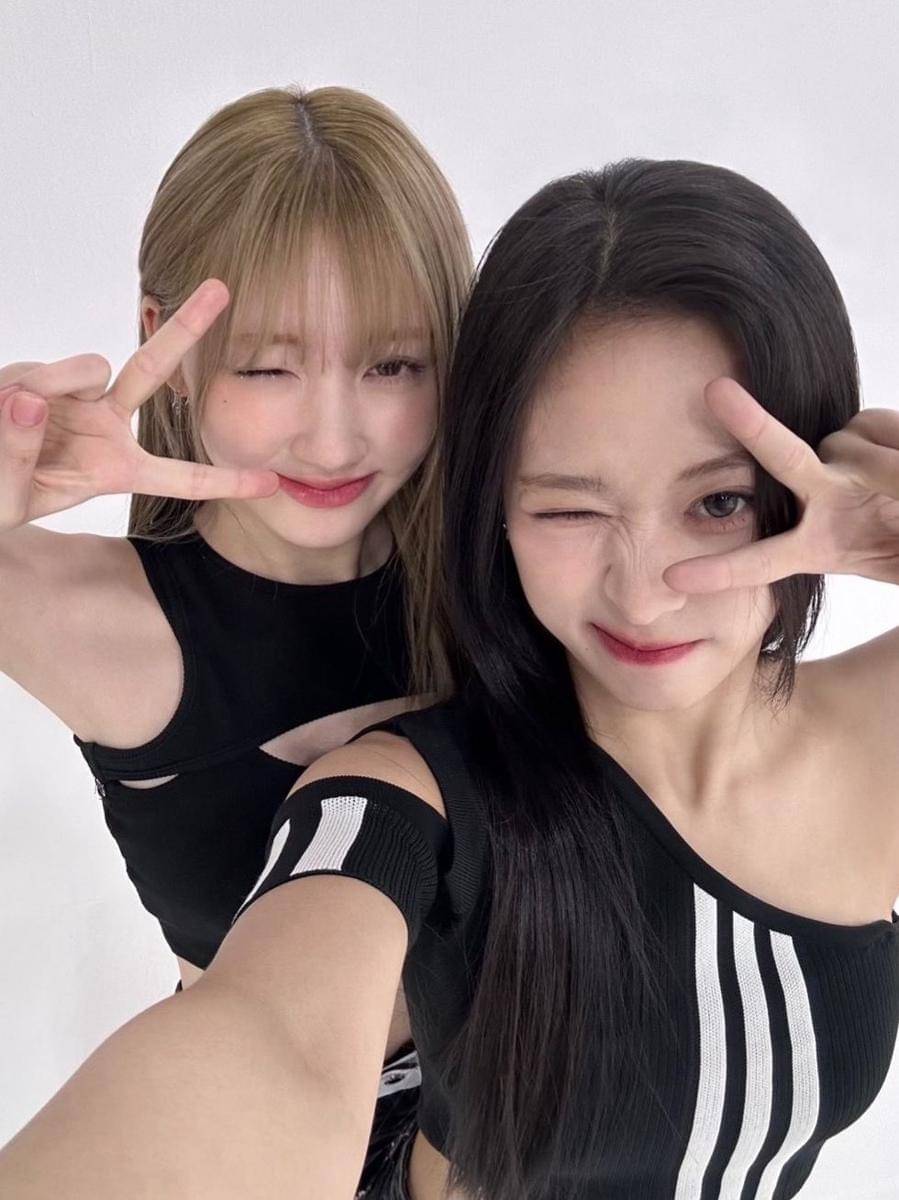 potret Rami dan Ahyeon BABYMONSTER