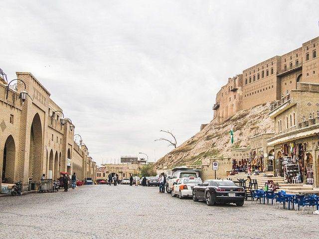 Ilustrasi kota Erbil yang berhasil bangkit dari luka peperangan