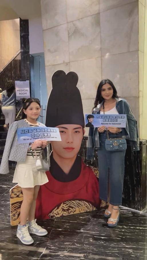 Ashanty dan Arsy Nonton Fanmeeting Lee Chae Min