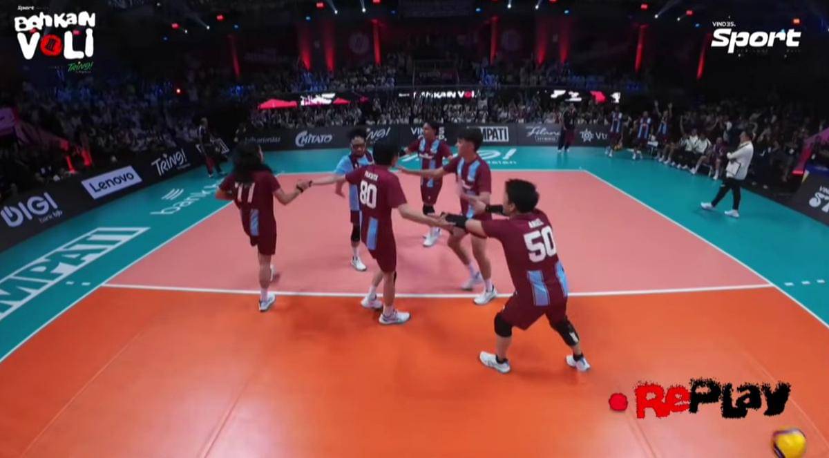 Ariel NOAH Cedera saat Main Bahkan Voli 3