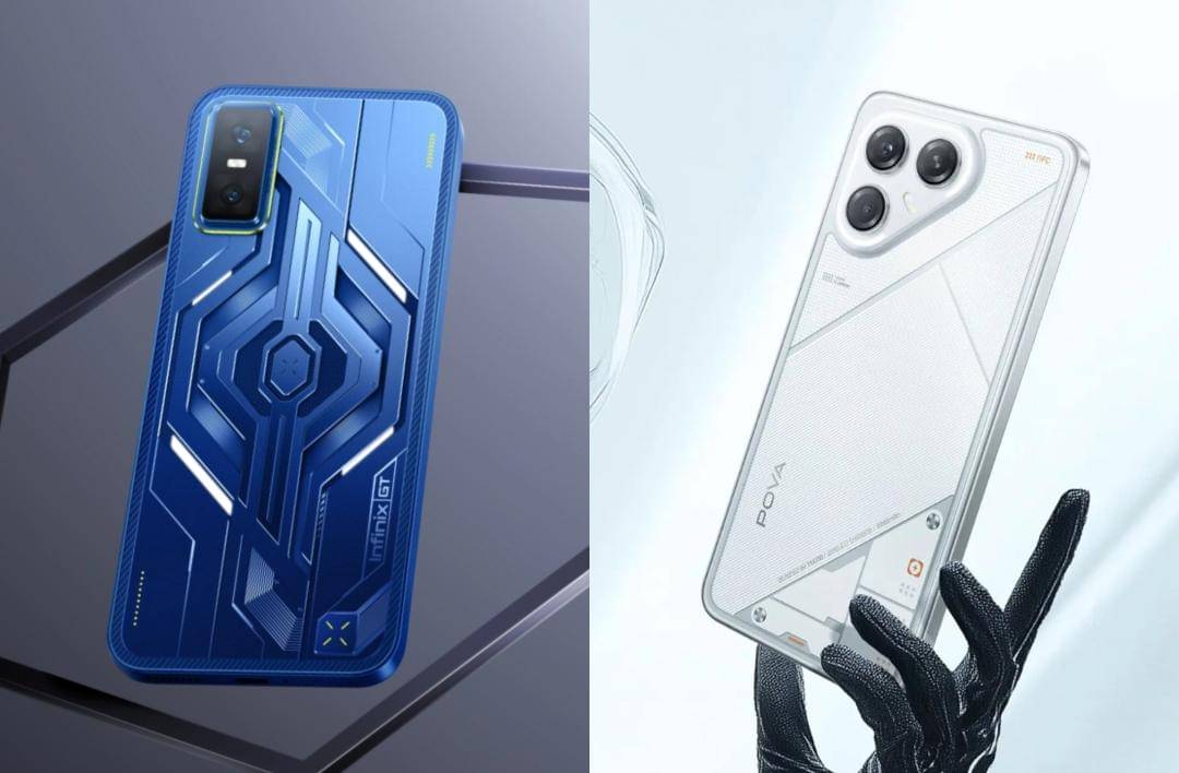 Infinix GT 30 san TECNO POVA 7 Ultra