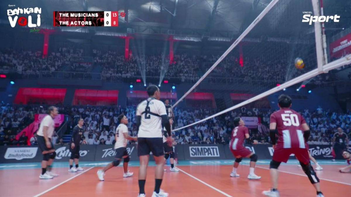 Ariel NOAH Cedera saat Main Bahkan Voli 3